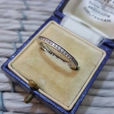 Thomas Sabo 925 Sterling Silver Ring, Simulated Diamonds, Size 54, UK N US 6.75