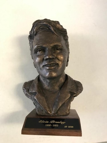 Elvis presley bronze plaster - elvis,