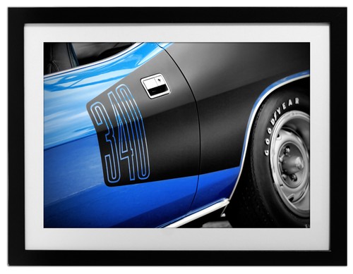 1971 plymouth cuda - photo, print