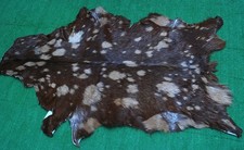 Luxury Goat hide Rug Hair on