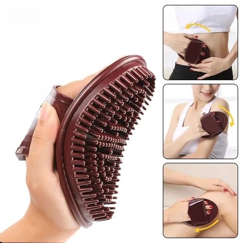 Silicone body massage brush - body,