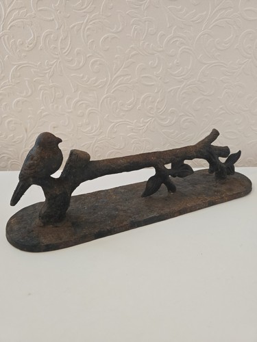 Vintage cast iron boot scraper - cast,