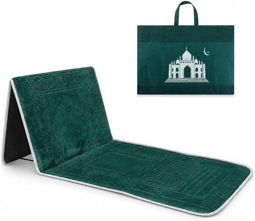 Backrest prayer mat with carry - backrest,