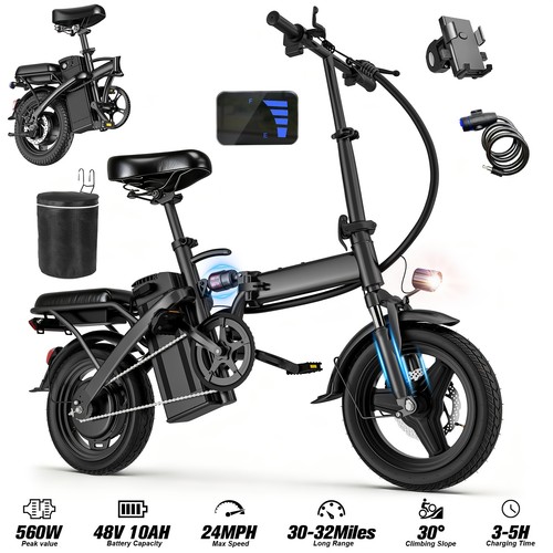 Folding electric bike for - folding,