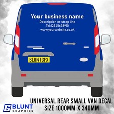 Universal Small Van Custom