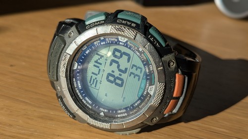 Rare retro casio pro trek - rare,