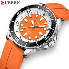 Curren Mens Analog Watch Round