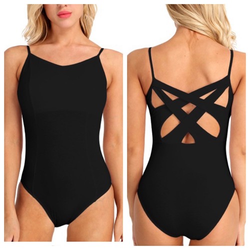 Black ballet leotard - black, leotard.uk