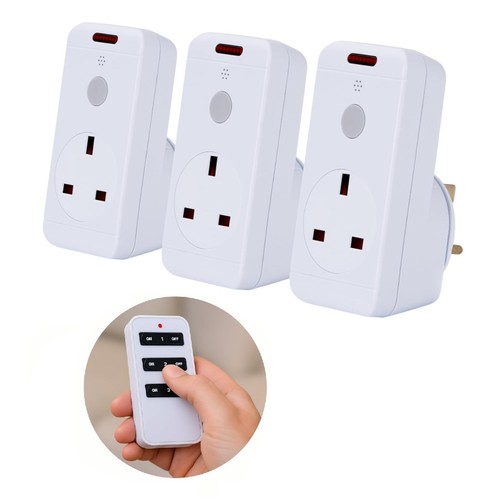 Remote control socket pack - control, 3-pack