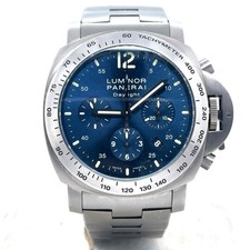 Panerai Luminor Daylight Automatic 44mm Titanium Blue Dial Men's Watch PAM00327