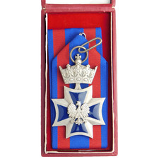 4604 WW2 POLISH MILITARY CROSS 2ND CLASS - ARMY OF POLAND