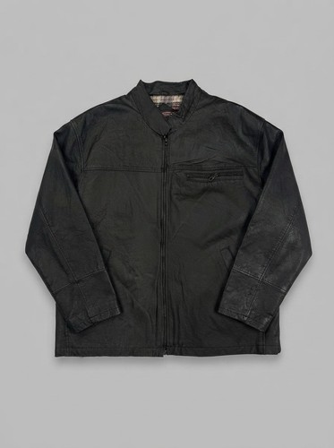 Vintage 90s black real - black, leather