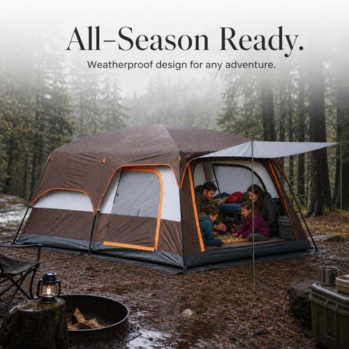 Outdoor ridge tent for group - tent,