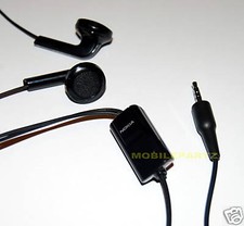 Genuine Nokia HS-47 Black Handsfree Headset for 3109 3110 3120 3500 6500 Classic
