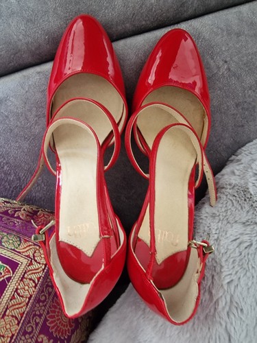 Red high heel size - heel, 5