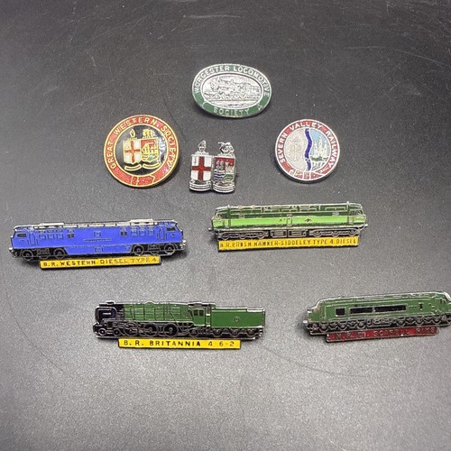 Eight vintage railway related - eight,