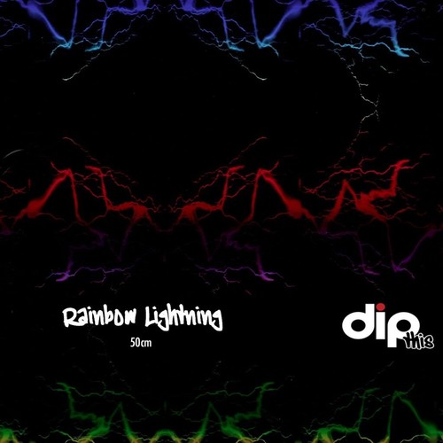 Rainbow lightning - rainbow,