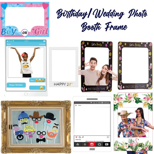 Festive birthday photo - photo, booth