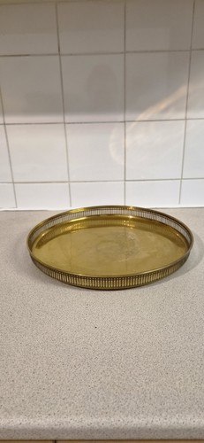 Vintage round brass - vintage,