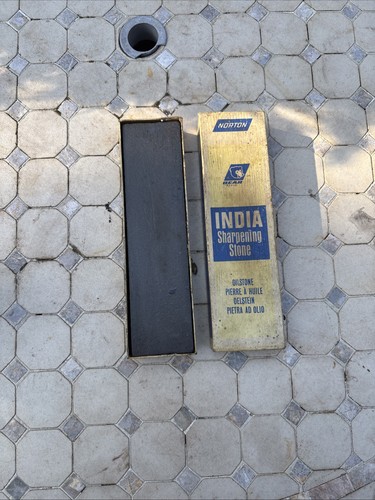 Vintage india oil stone - vintage,