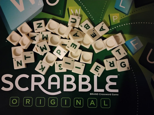 Mattel scrabble original spare - mattel,