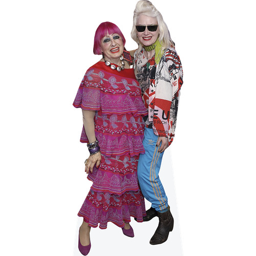 Zandra rhodes and pam hogg - and,
