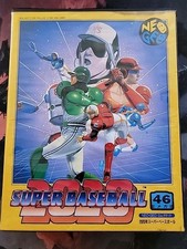 2020 Super Baseball (Neo Geo AES, 1991) Tested US Seller 