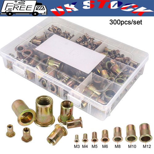 300pcs mixed rivet - nut, tool