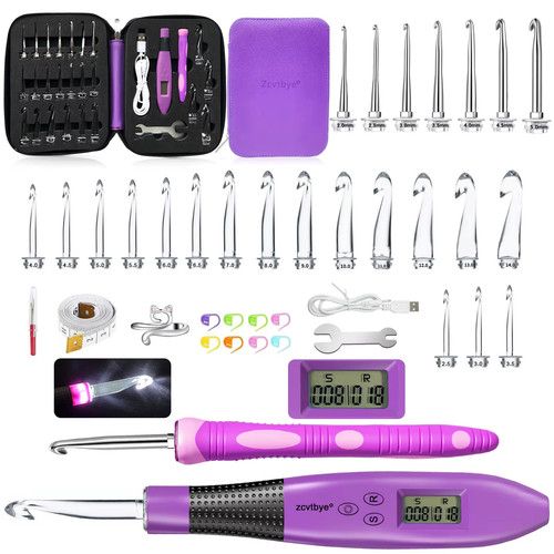 24pcs crochet hook - hook, set