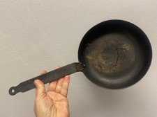 Vintage professional frying pan saute pan heavy