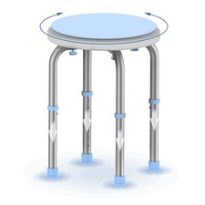 SHOWER STOOL BATHING CHAIR WITH ROTATING SEAT SHOWER CHAIR FOR ELDERLY DISABLED