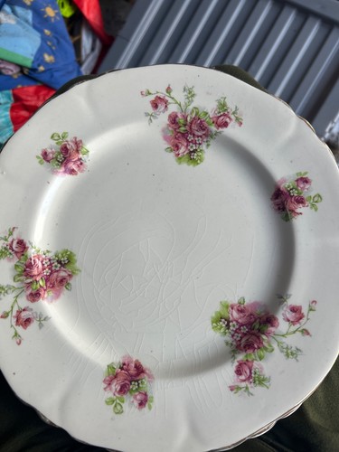 English porcelain plate set - english, of