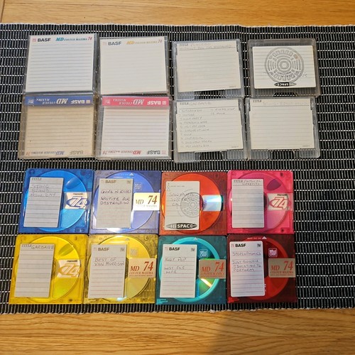 Minidiscs minidisks varoius - minidiscs,
