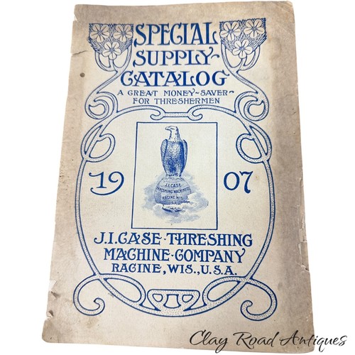 Case threshing machine - j.i.,