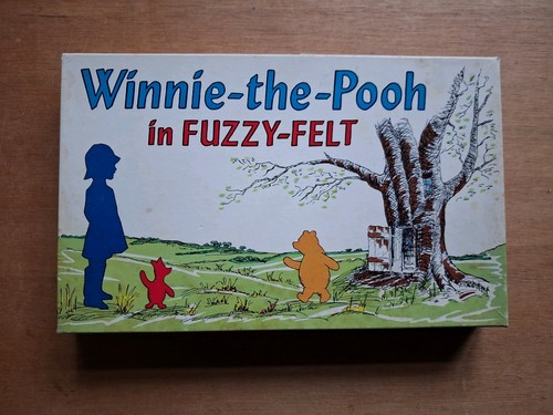 Vintage fuzzy felt winnie the - fuzzy,