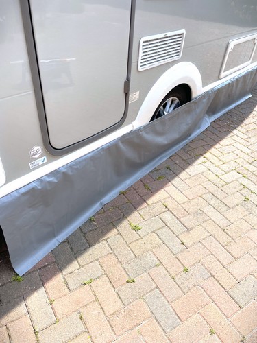 Caravan awning draught - caravan,