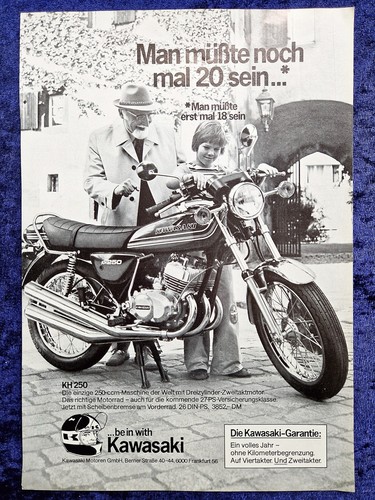 Kawasaki 250 original - kh,