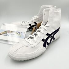 Asics Wrestling Shoes 1083A001 EX-EO special order white x purple silver edge