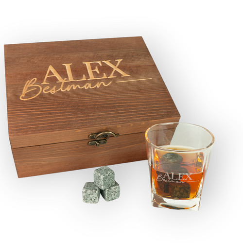 Personalised whiskey glass set - whiskey,