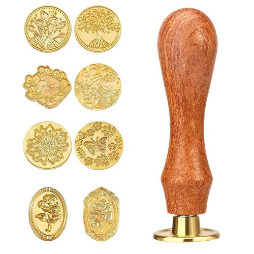Wax seal stamp - seal, set,