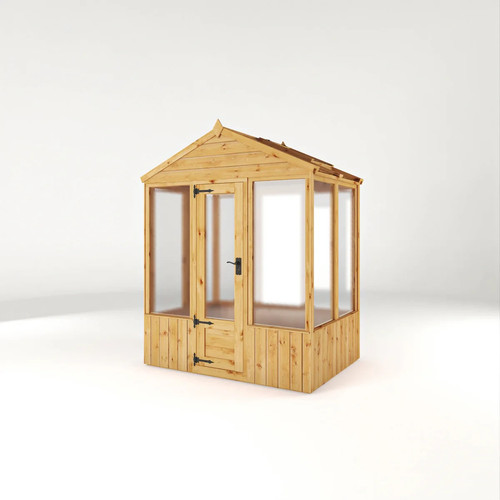 Wooden greenhouse - 6,