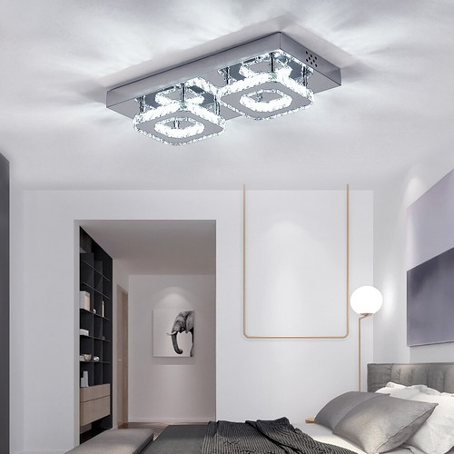 Led ceiling crystal chandelier - led,