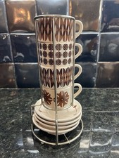 Vintage Set of Espresso Cups &