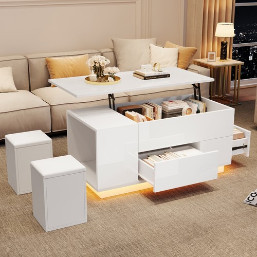 Lift top coffee table - top, with