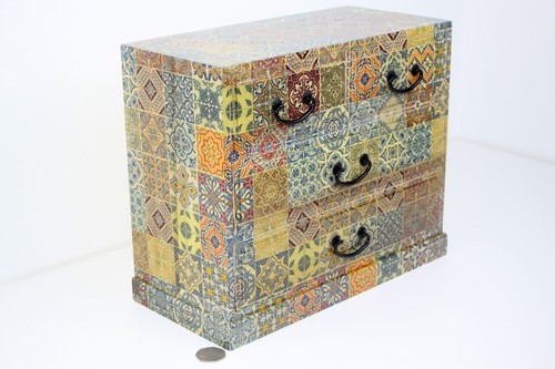 Wood handmade chest - wood, of