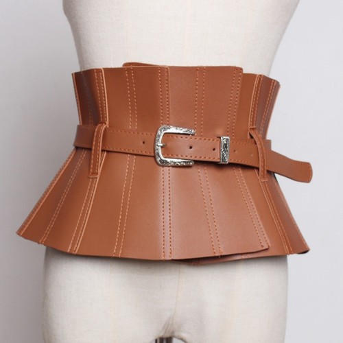 Women ruffles belt corset - women,