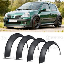 890mm 4.5" Fender Flares Extra Wide Body Kit Wheel Arches For Renault Clio Sport