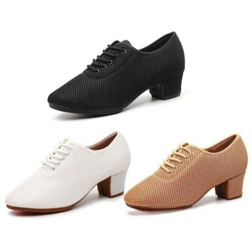 Mesh latin dance shoes - mesh,