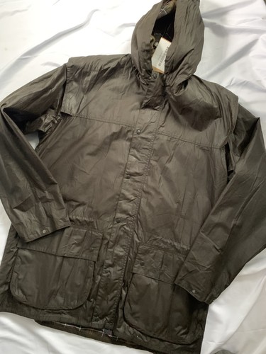 Barbour durham wax jacket - wax, size