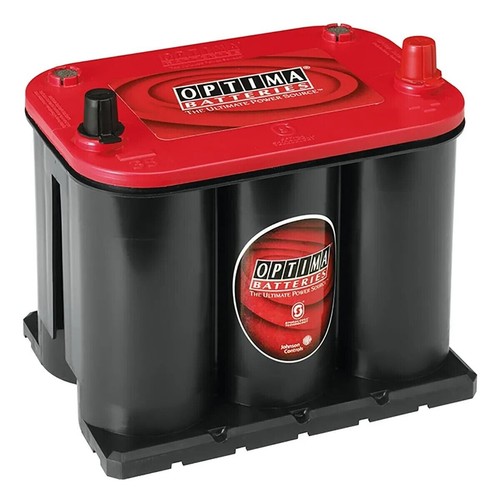 Optima red top - red, battery